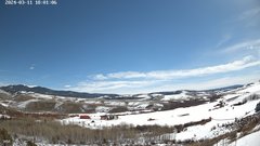 view from Medicine Bow Cam (UCCR) on 2024-03-11