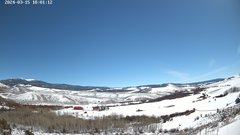 view from Medicine Bow Cam (UCCR) on 2024-03-15