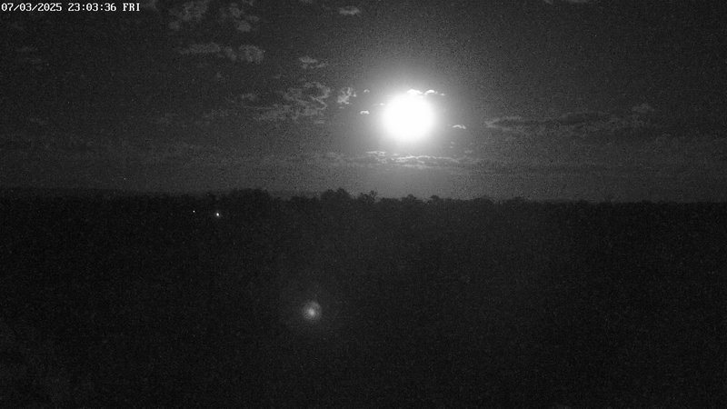 time-lapse frame, North West webcam
