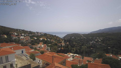 view from Stenies. Andros Island on 2024-04-22