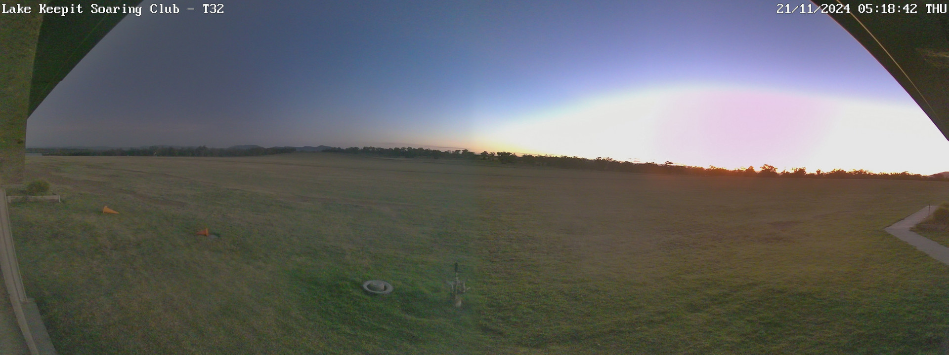 time-lapse frame, Lake Keepit Soaring Club T32 webcam