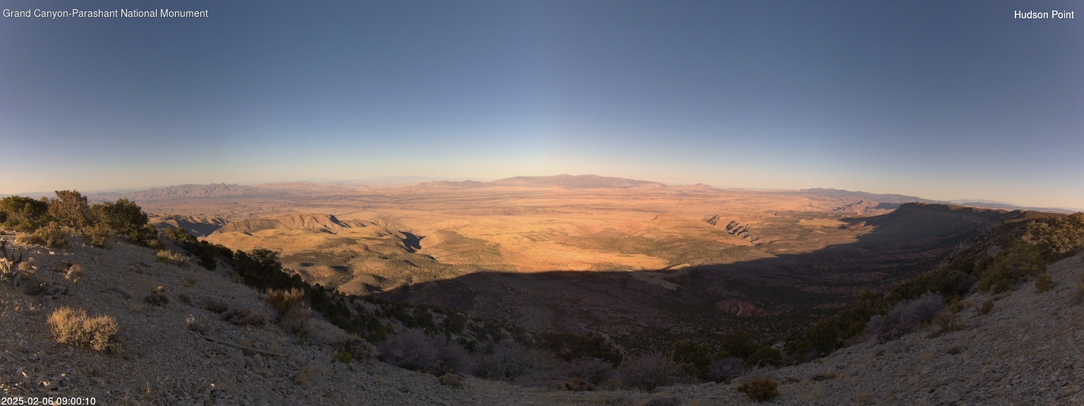 time-lapse frame, Hudson Point webcam