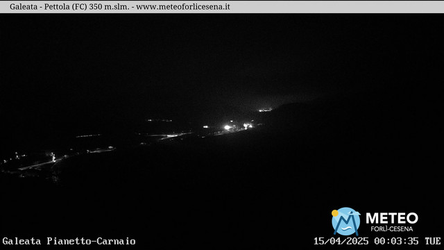 time-lapse frame, Galeata webcam
