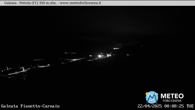time-lapse frame, Galeata webcam
