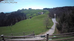 view from Koča Mrzli Vrh on 2024-04-06