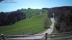view from Koča Mrzli Vrh on 2024-04-12