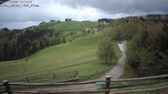 view from Koča Mrzli Vrh on 2024-05-02