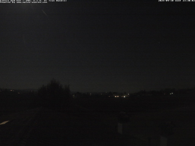 time-lapse frame, Faenza Sud-Est webcam
