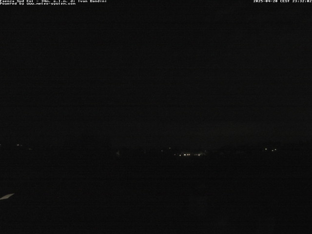 time-lapse frame, Faenza Sud-Est webcam