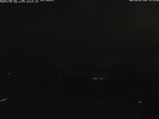 time-lapse frame, Faenza Sud-Est webcam