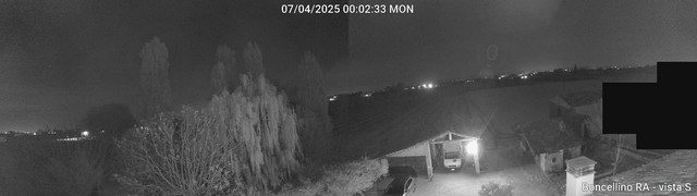 time-lapse frame, Boncellino Sud webcam