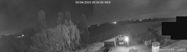 time-lapse frame, Boncellino Sud webcam