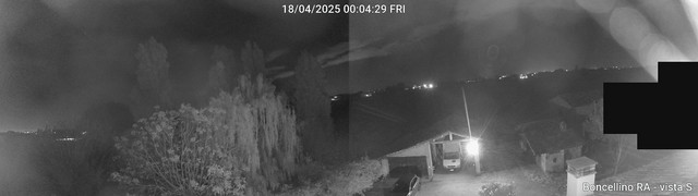 time-lapse frame, Boncellino Sud webcam