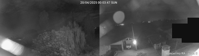 time-lapse frame, Boncellino Sud webcam