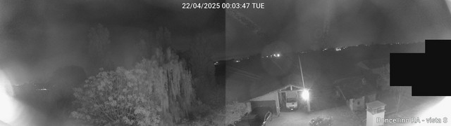 time-lapse frame, Boncellino Sud webcam