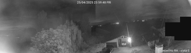 time-lapse frame, Boncellino Sud webcam