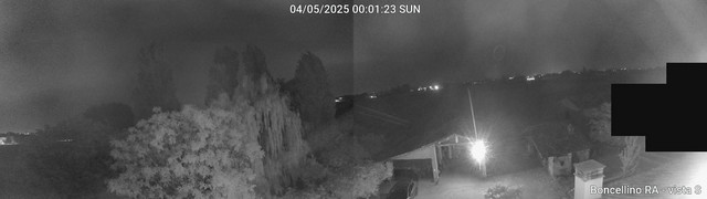 time-lapse frame, Boncellino Sud webcam
