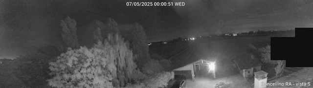 time-lapse frame, Boncellino Sud webcam