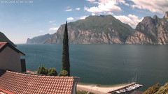 view from Torbole sul Garda - Busatte: Southern direction on 2024-05-10