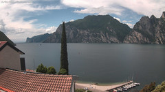 view from Torbole sul Garda - Busatte: Southern direction on 2024-05-16