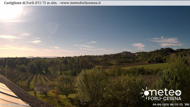time-lapse frame, Castiglione Sud webcam