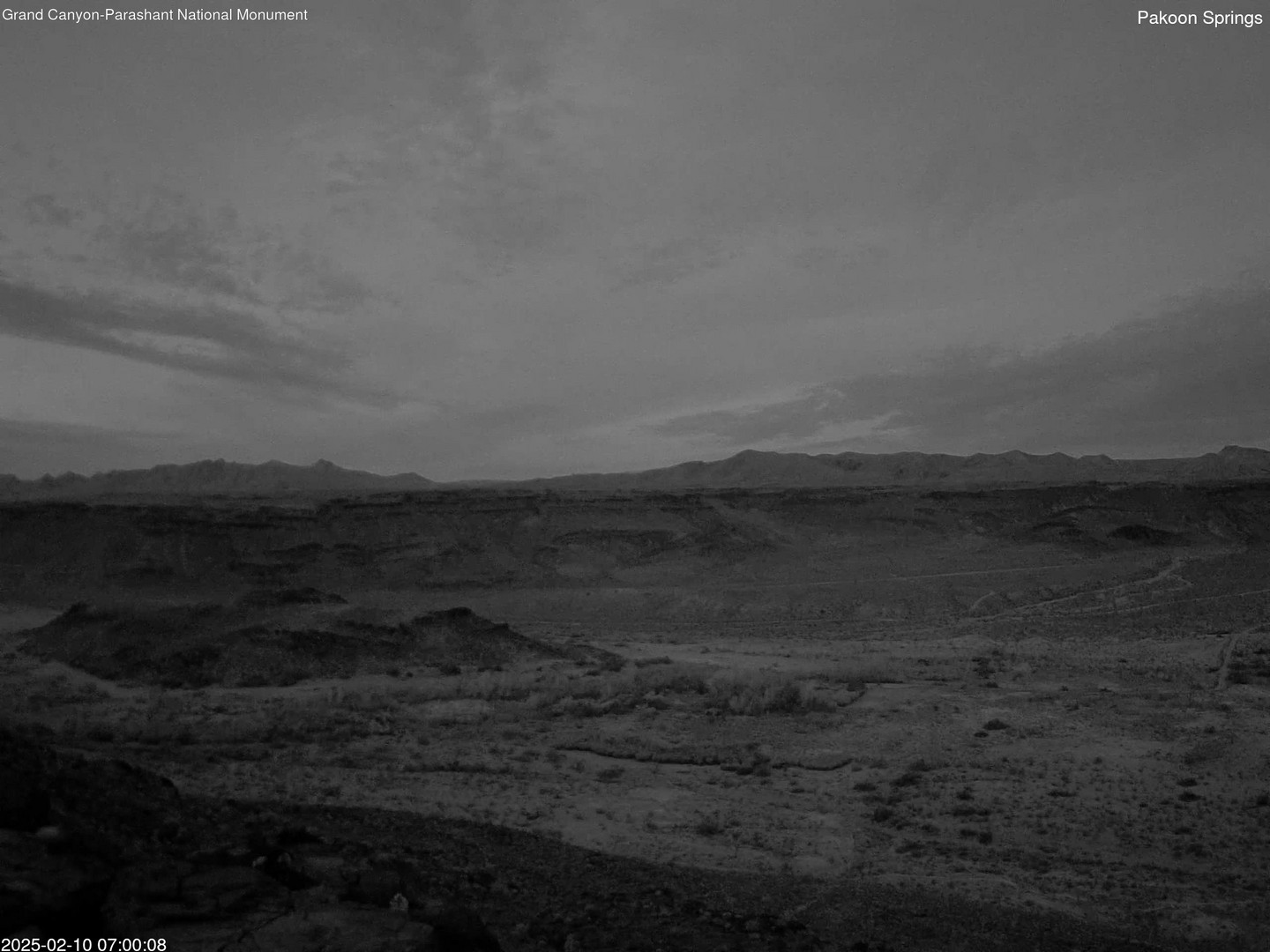 time-lapse frame, Pakoon Springs webcam