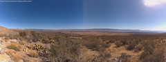 view from Whitney Pass on 2025-01-23