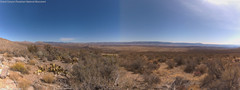 view from Whitney Pass on 2025-02-17