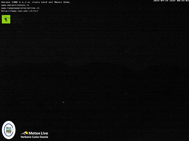 time-lapse frame, Lago Maggiore Zipline webcam