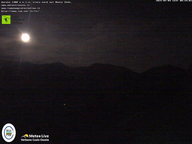 time-lapse frame, Lago Maggiore Zipline webcam