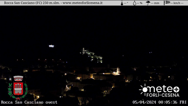 time-lapse frame, Rocca San Casciano webcam