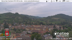 view from Rocca San Casciano on 2024-05-01