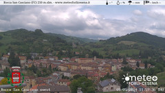 view from Rocca San Casciano on 2024-05-09