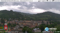 view from Rocca San Casciano on 2025-05-05