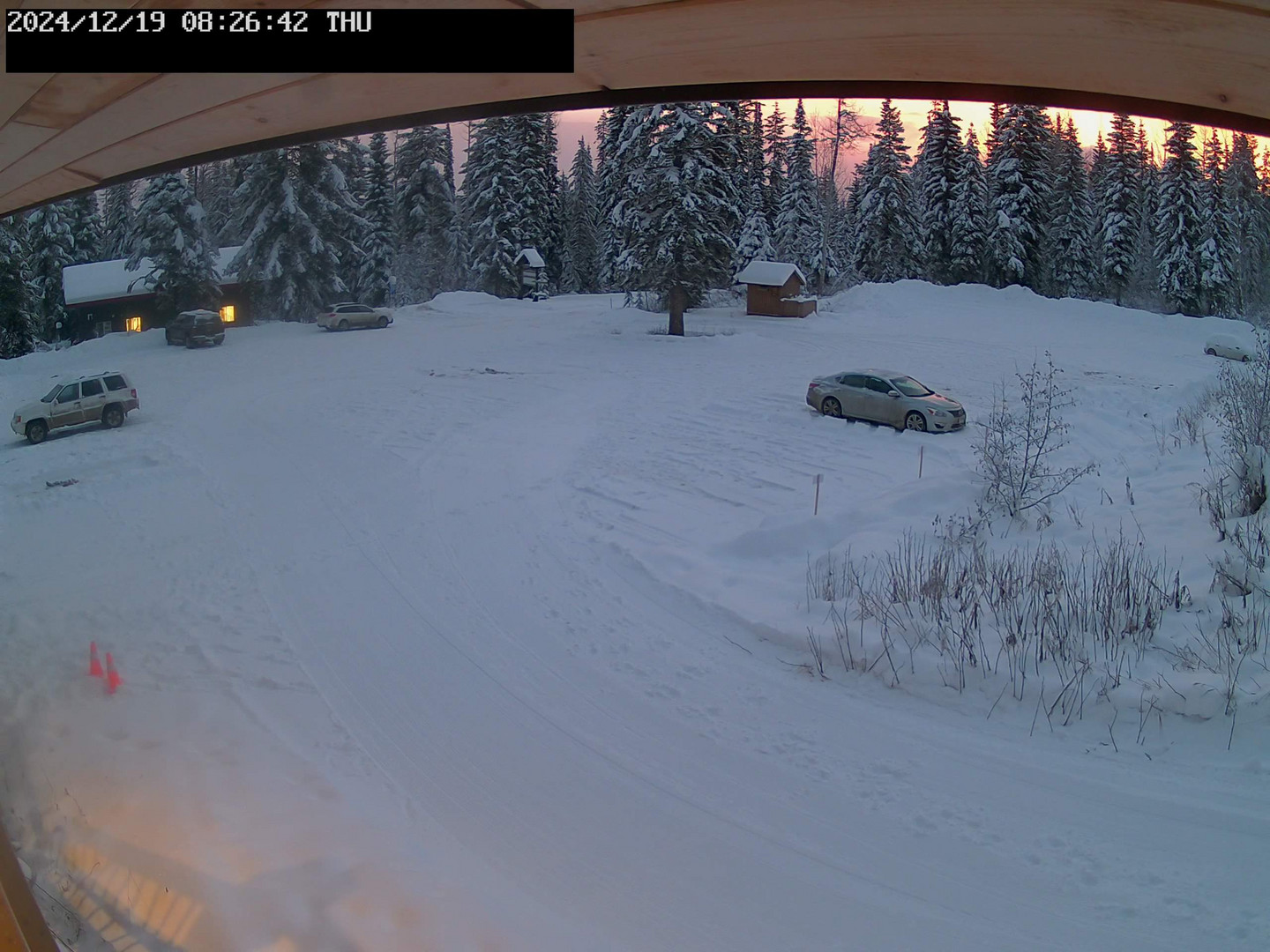 time-lapse frame, Car Park Cam. webcam