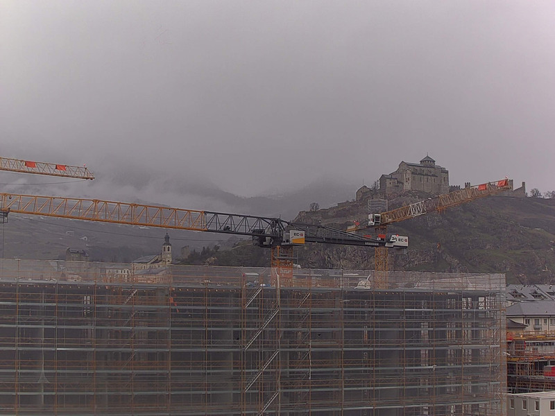 time-lapse frame, Sion - Industrie 17 webcam