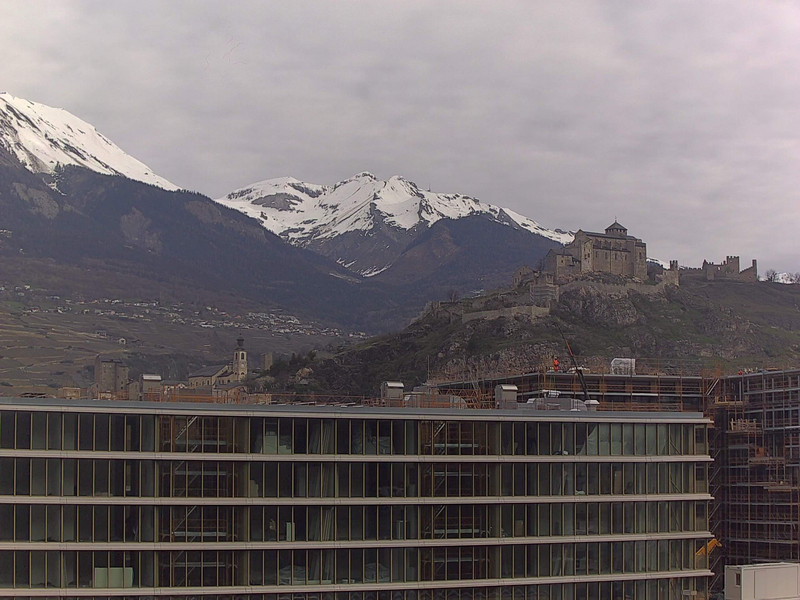 time-lapse frame, Sion - Industrie 17 webcam