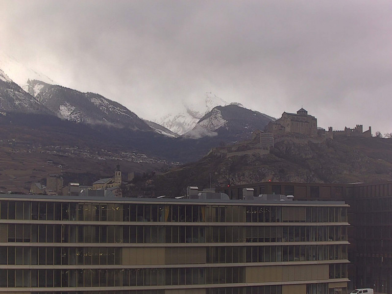 time-lapse frame, Sion - Industrie 17 webcam