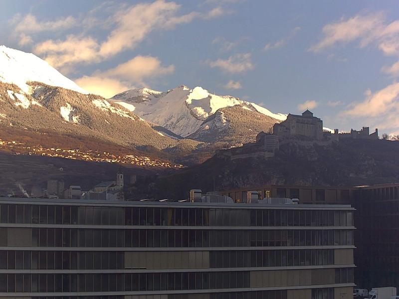 time-lapse frame, Sion - Industrie 17 webcam