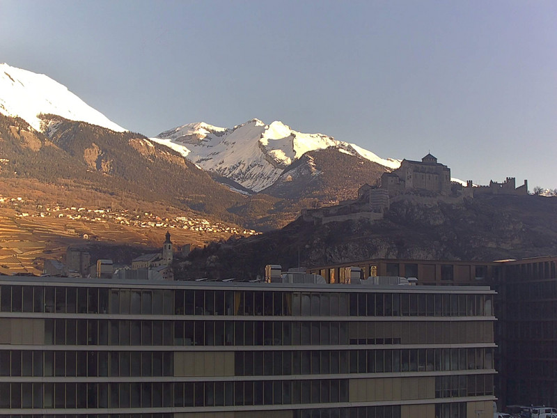 time-lapse frame, Sion - Industrie 17 webcam