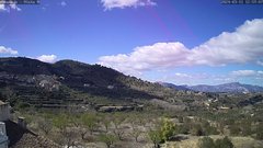 view from Alcoleja - Beniafé on 2024-03-11