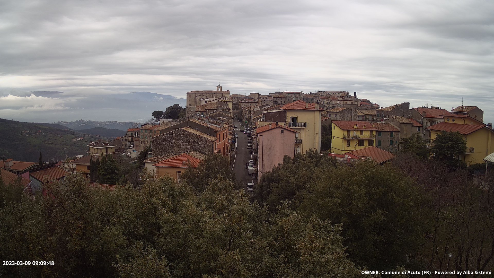 time-lapse frame, ACUTO webcam
