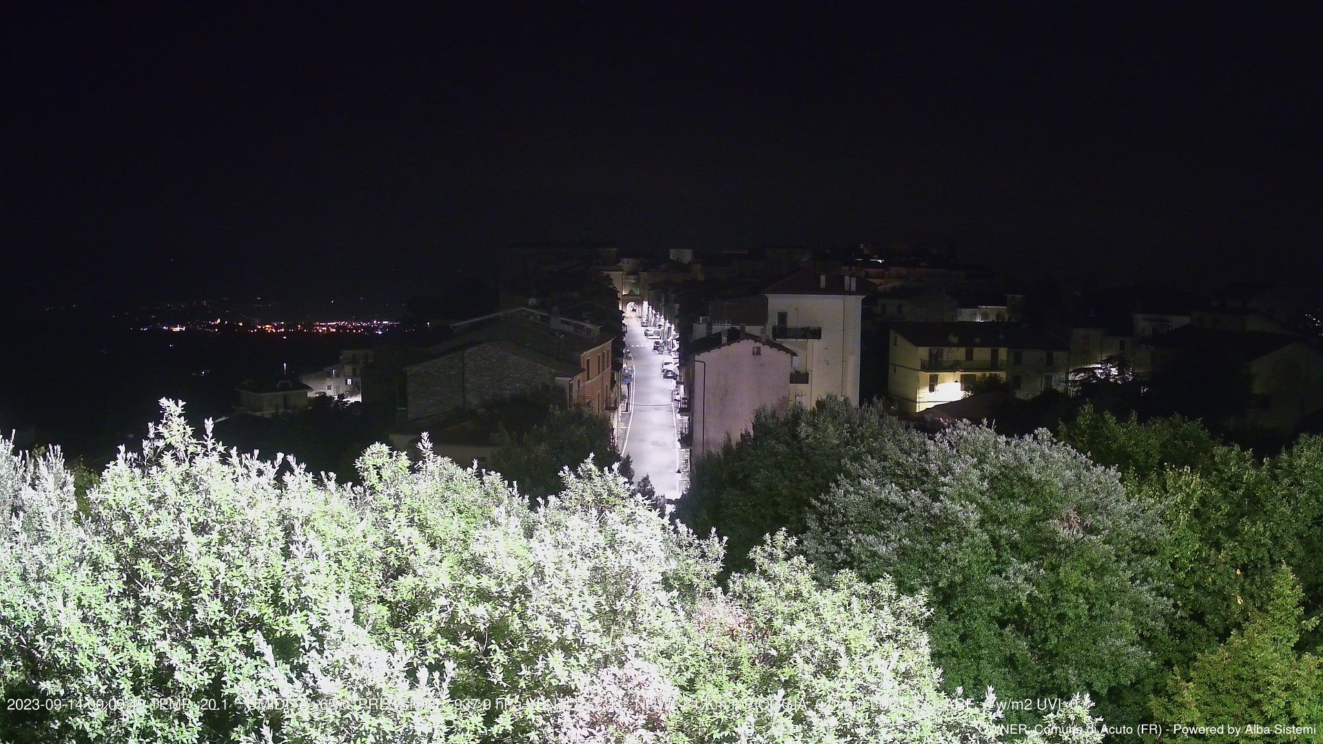 time-lapse frame, ACUTO webcam