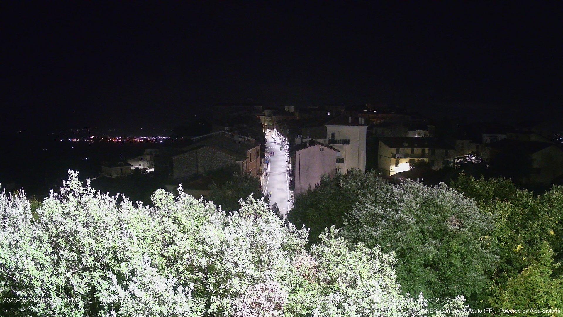 time-lapse frame, ACUTO webcam
