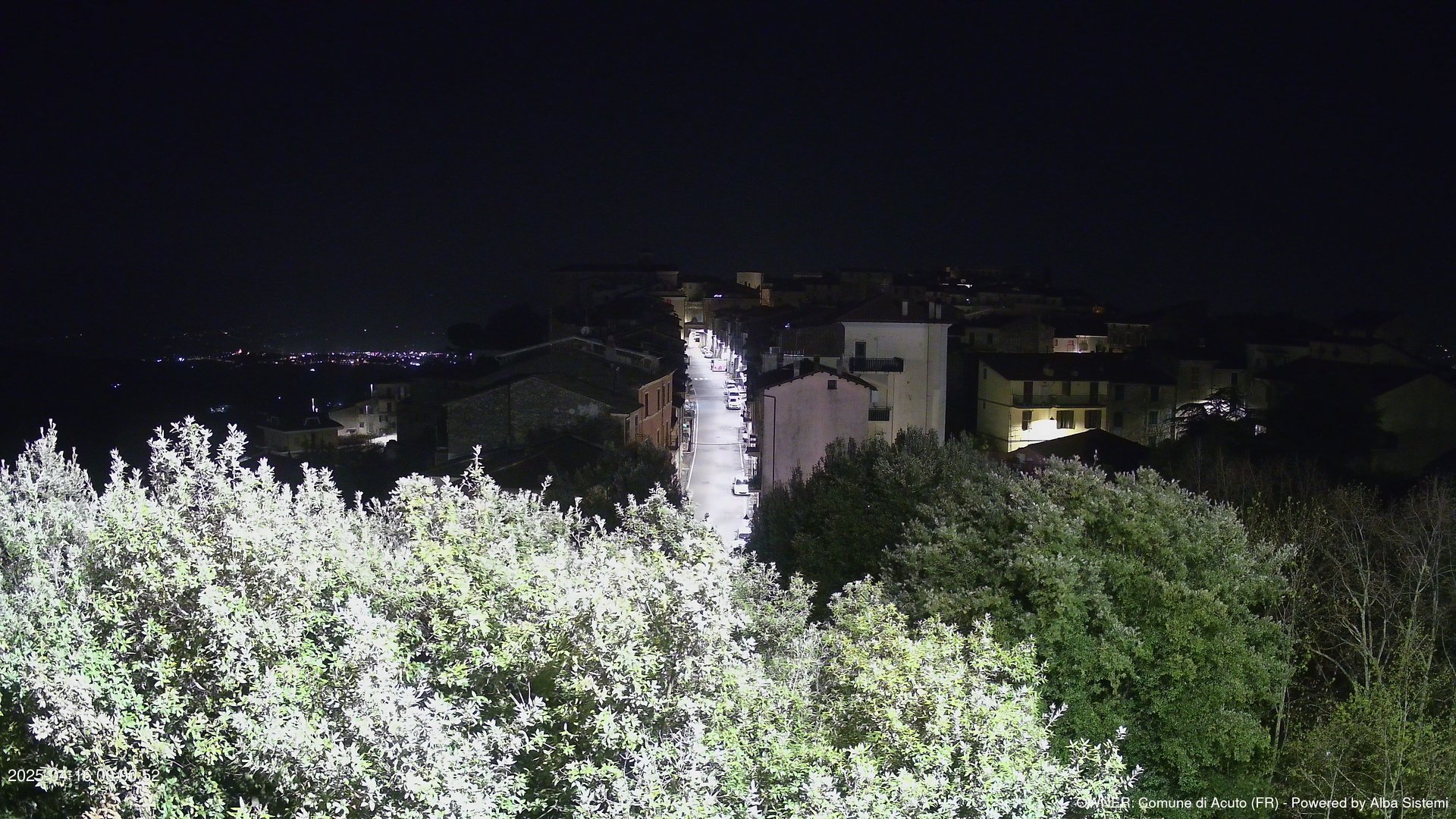 time-lapse frame, ACUTO webcam
