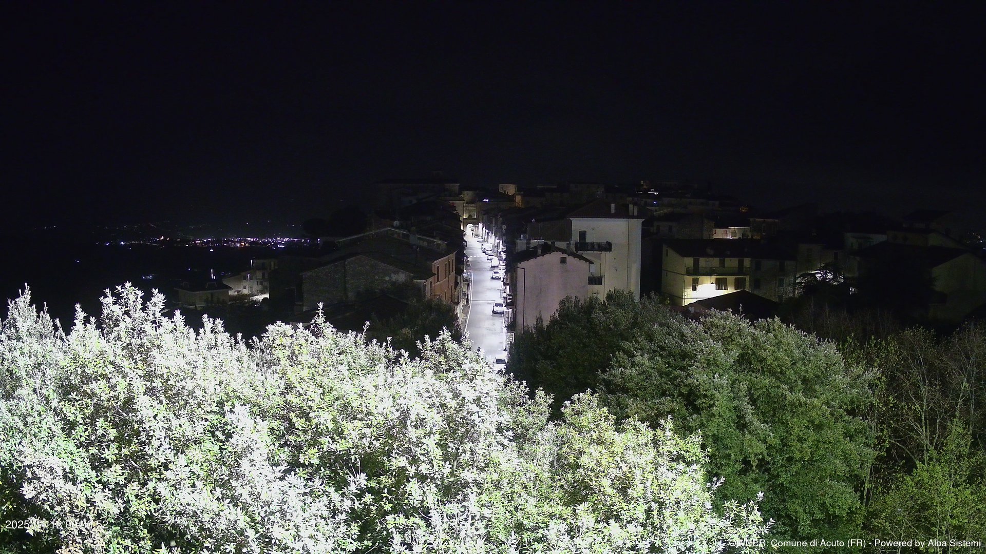 time-lapse frame, ACUTO webcam