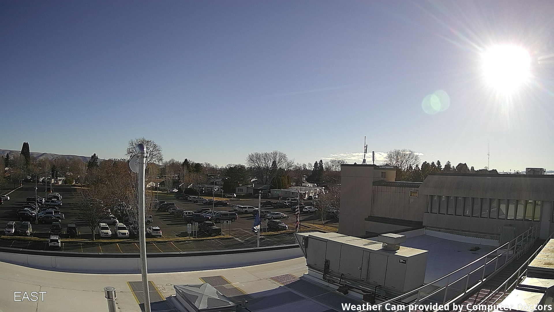 time-lapse frame, East webcam
