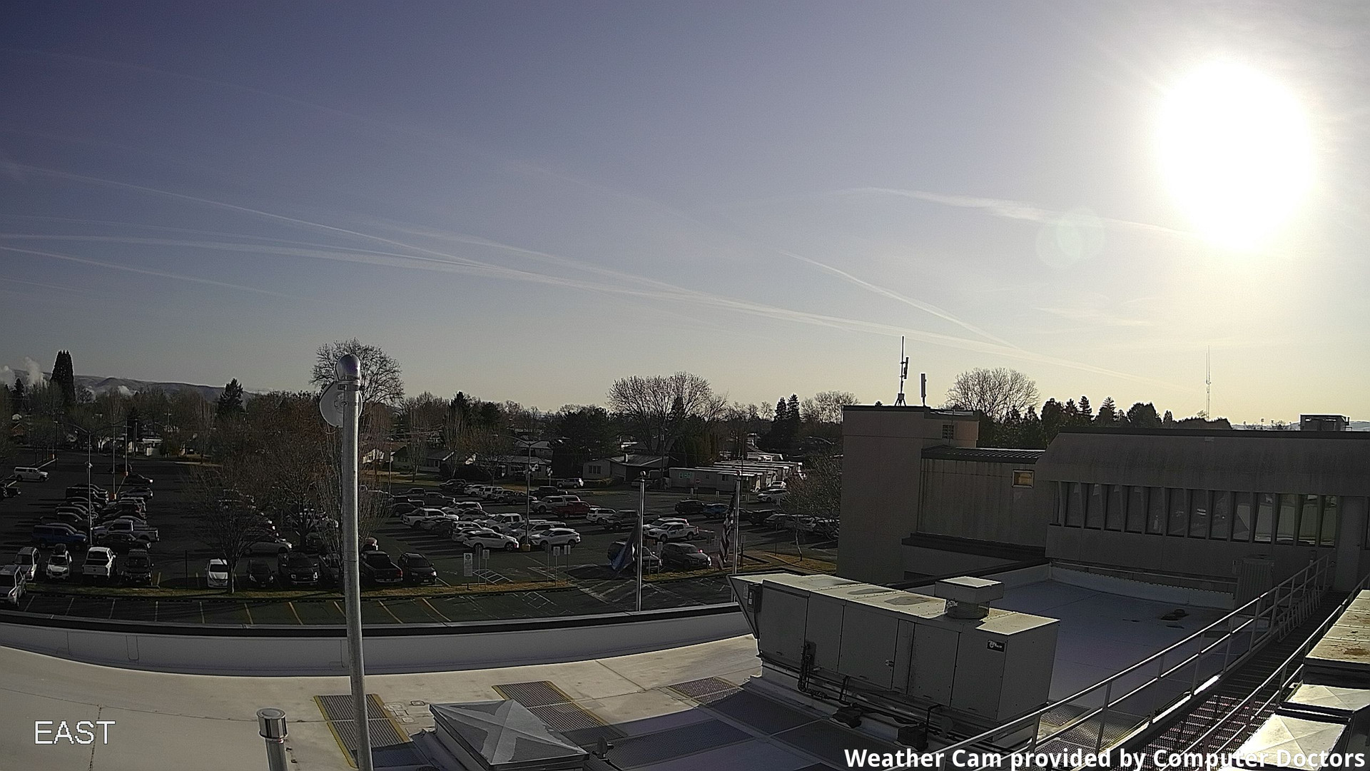 time-lapse frame, East webcam