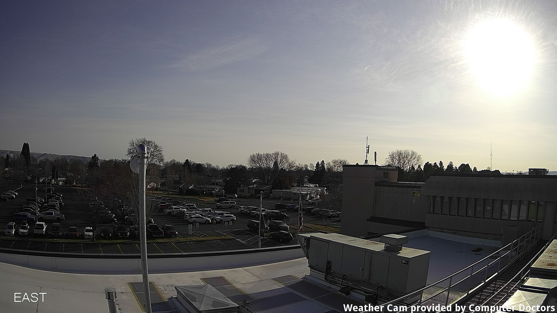 time-lapse frame, East webcam