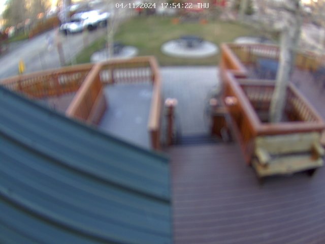 time-lapse frame, Convict Lake Resort webcam